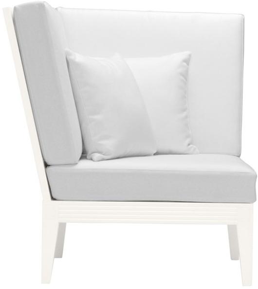 JANUS et Cie Угловой модуль из алюминия для модульного дивана Quadratl sun-id-1361338 - Вид №2