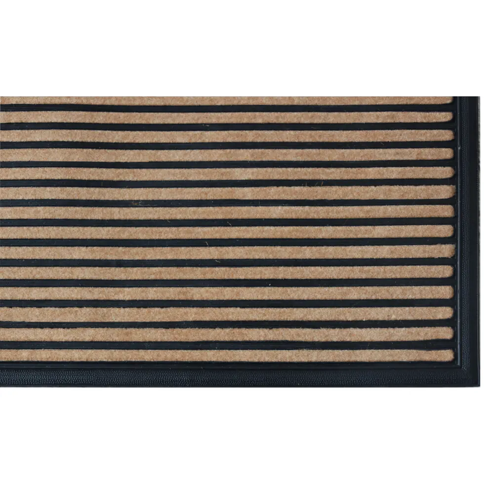 Коврик грязезащитный полиэстер Bali A4 45x75 см цвет бежевый Santreyd STLM-2132953 - Вид №4