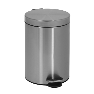 95111 Нержавеющee мусорное ведро с пластмассовой вкладкой SANELA