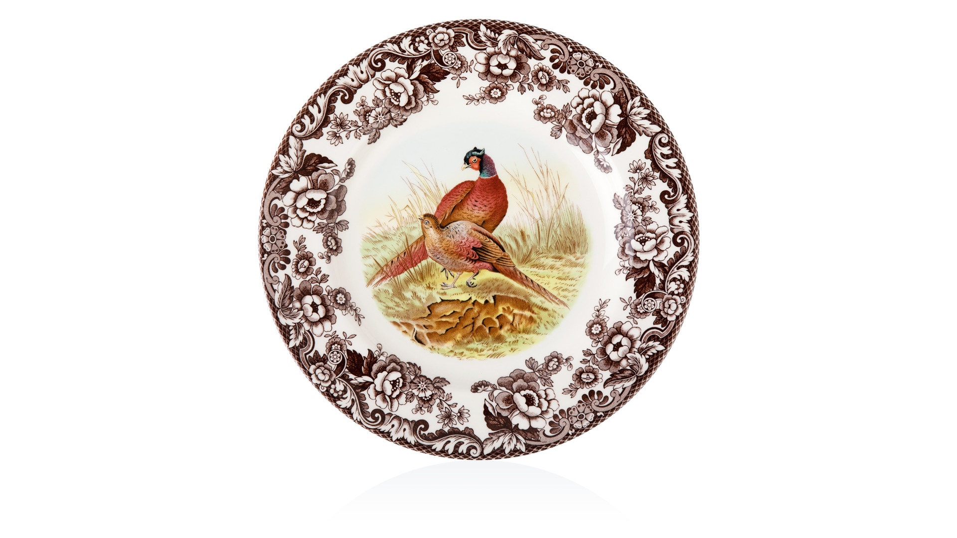 10669899 Spode Сервиз столовый Spode "Английские охотничьи мотивы" на 4 персоны 12 предметов, п/к Фаянс  - Вид №1