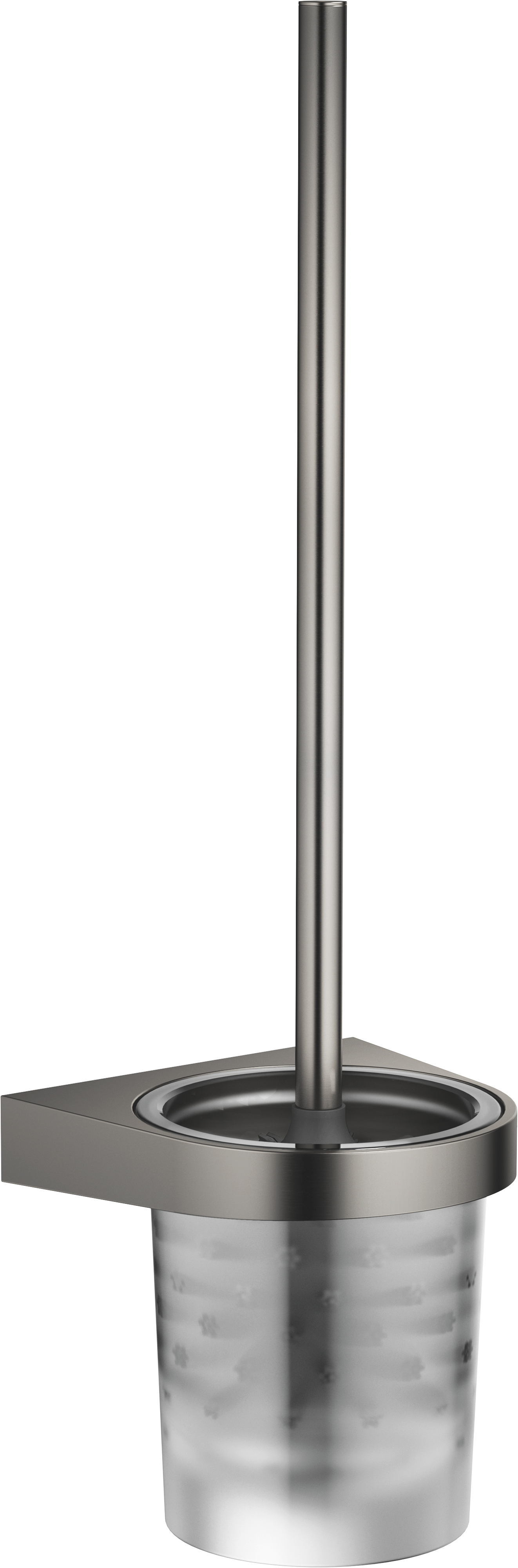 Настенная модель туалетного ершика - Brushed Dark Platinum 83900970-99