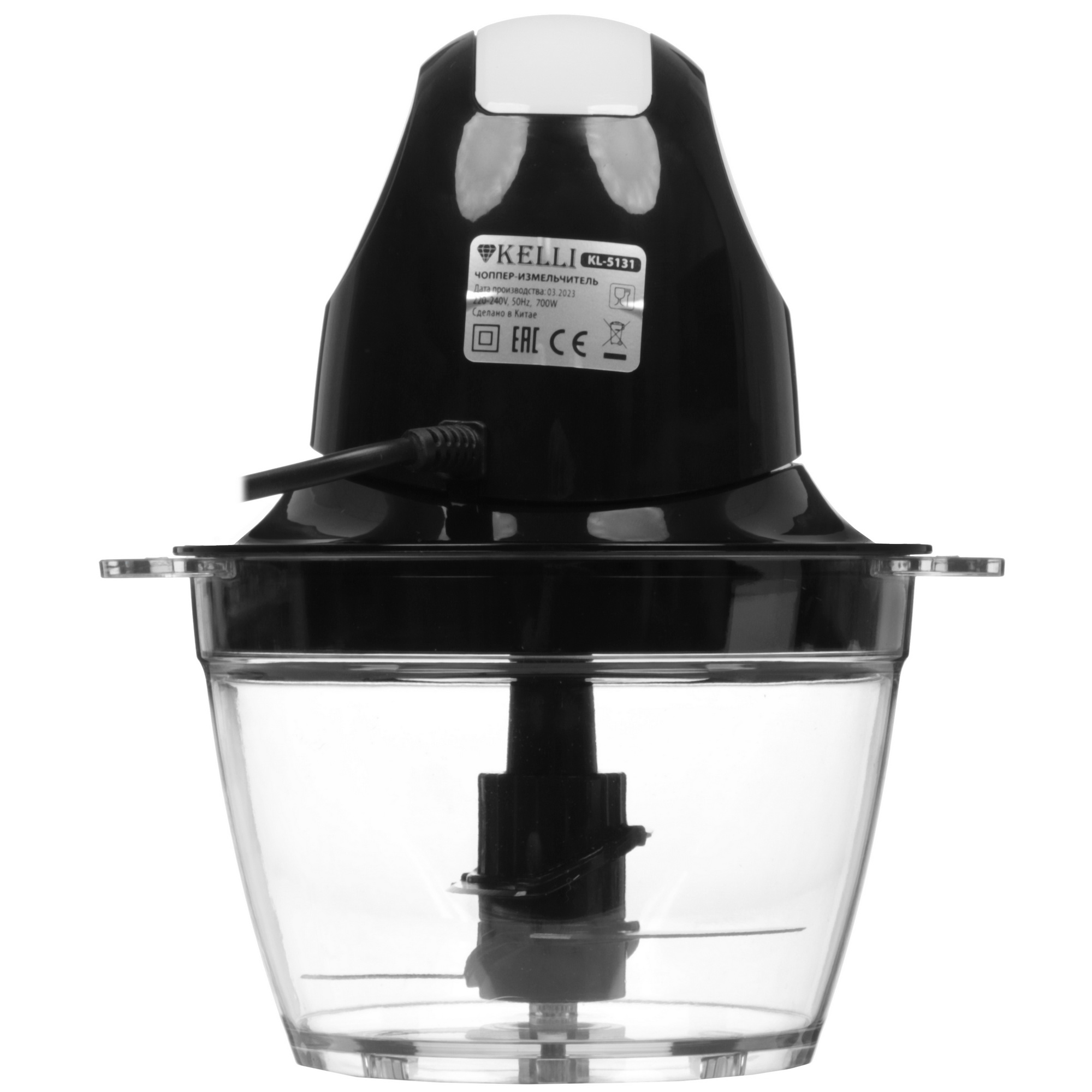 9906636 Измельчитель  KELLI KL-5131 черный STDN-0009406 - Вид №4
