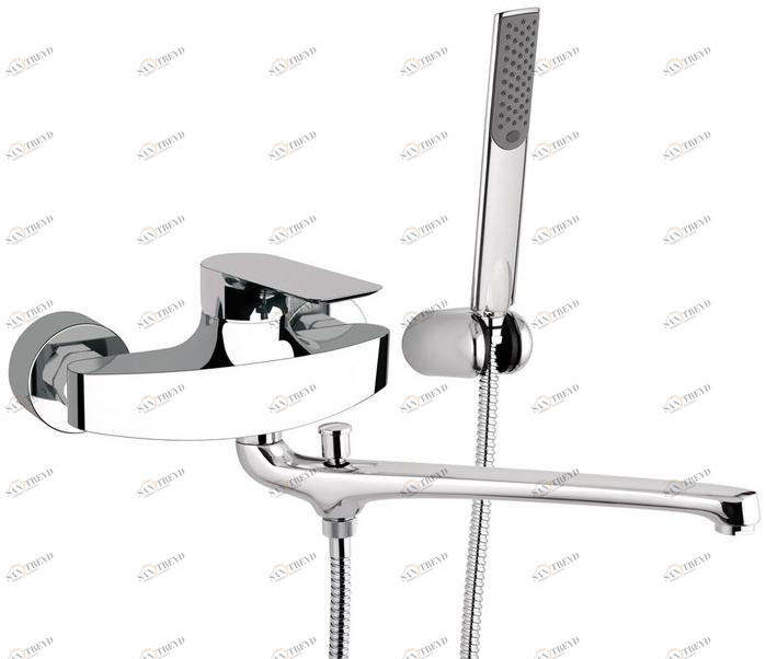 Remer Rubinetterie Смеситель для ванны с ручным душем на 2 отверстия Infinity I 49