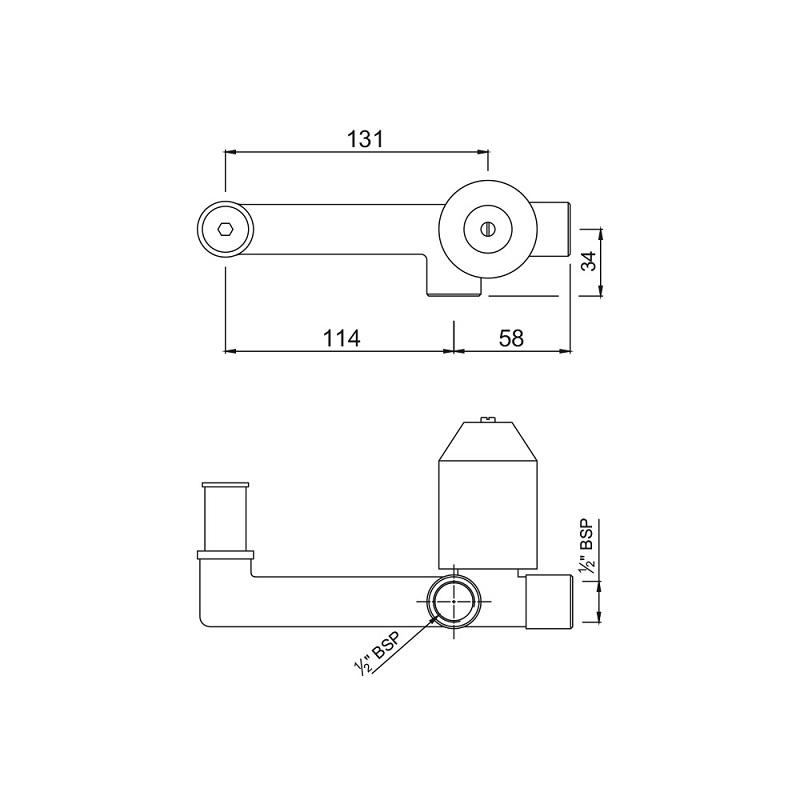 ALD-CHR-065 Смеситель Jaquar Allied Santreyd  - Вид №1