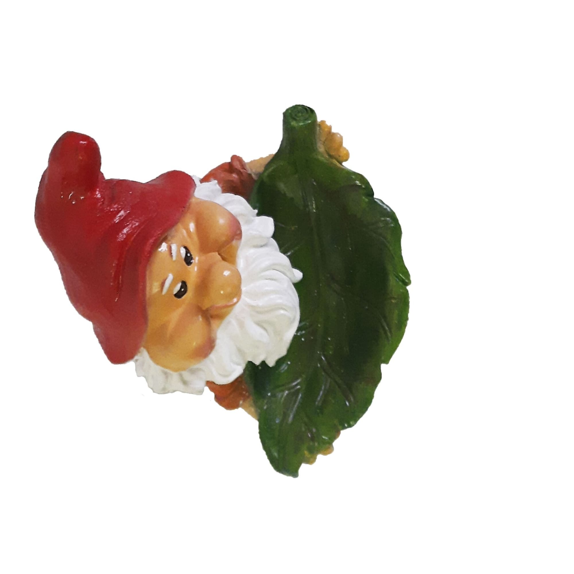 84549160 Фигура садовая «Гном держит листок» высота 28 см Santreyd  - Вид №2