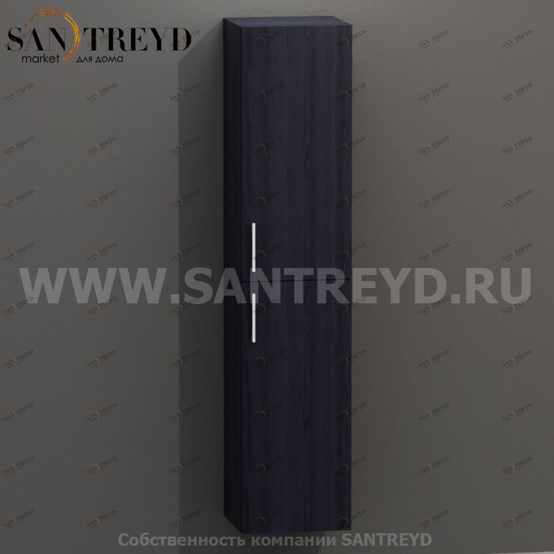 MDC6757 Высокий шкаф с двумя створками 160 см синий Globo 4ALL Италия Ceramica Globo