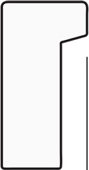 BY 3321 Зеркало в багетной раме - хром 18 mm EVOFORM Definite - Вид №4