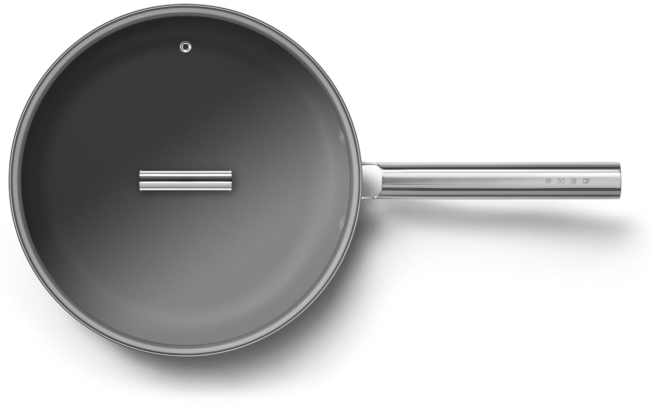 CKFF3001BLM Посуда / сковорода 30 см, черная SMEG  - Вид №9