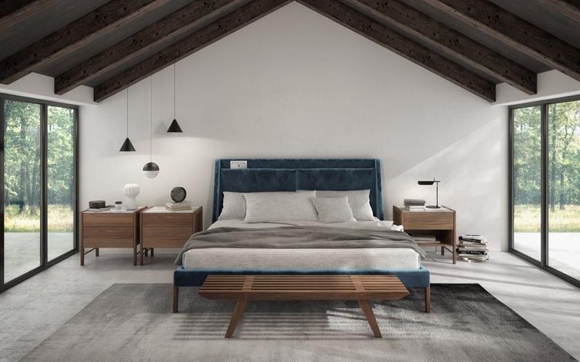 Huppé Прямоугольная тумбочка из орехового дерева с ящиками Frida 3443m - 3444m HUPPE - Вид №4