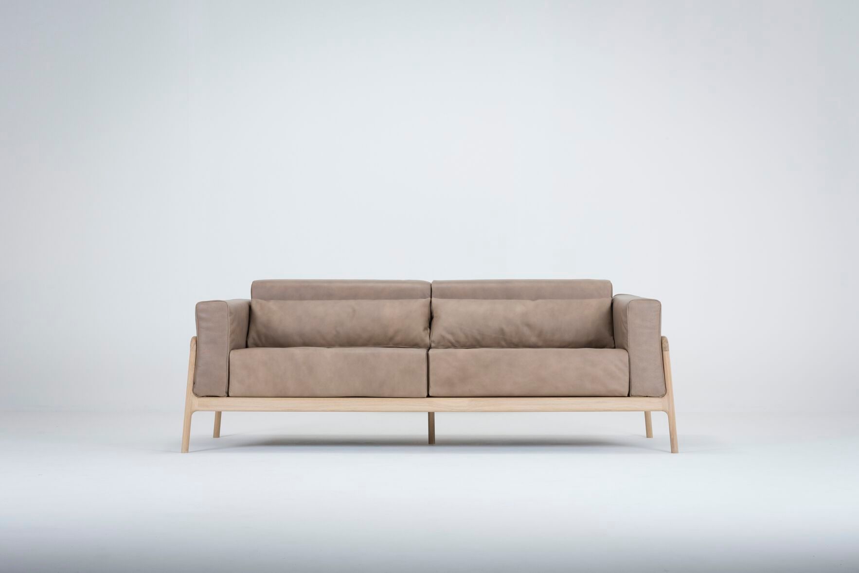 3-местный кожаный диван Gazzda Fawn ARCH-00074385 - Вид №11