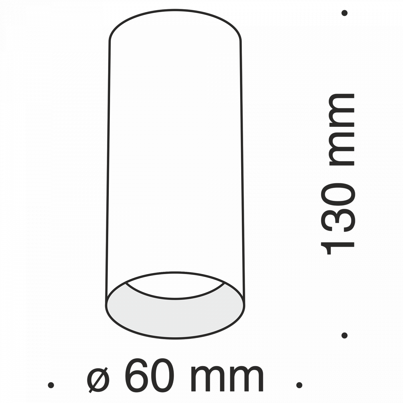 Спот потолочный галогеновый 13 см белый Alfa C010CL-01W TECHNICAL CEILING & WALL 00-3956944 Белый  - Вид №2