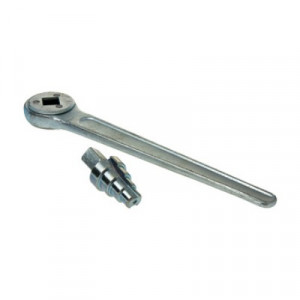AKEY0407R Ключ для разъемных соединений «американка»  с трещоткой Valtec 1/2"–1 1/4"