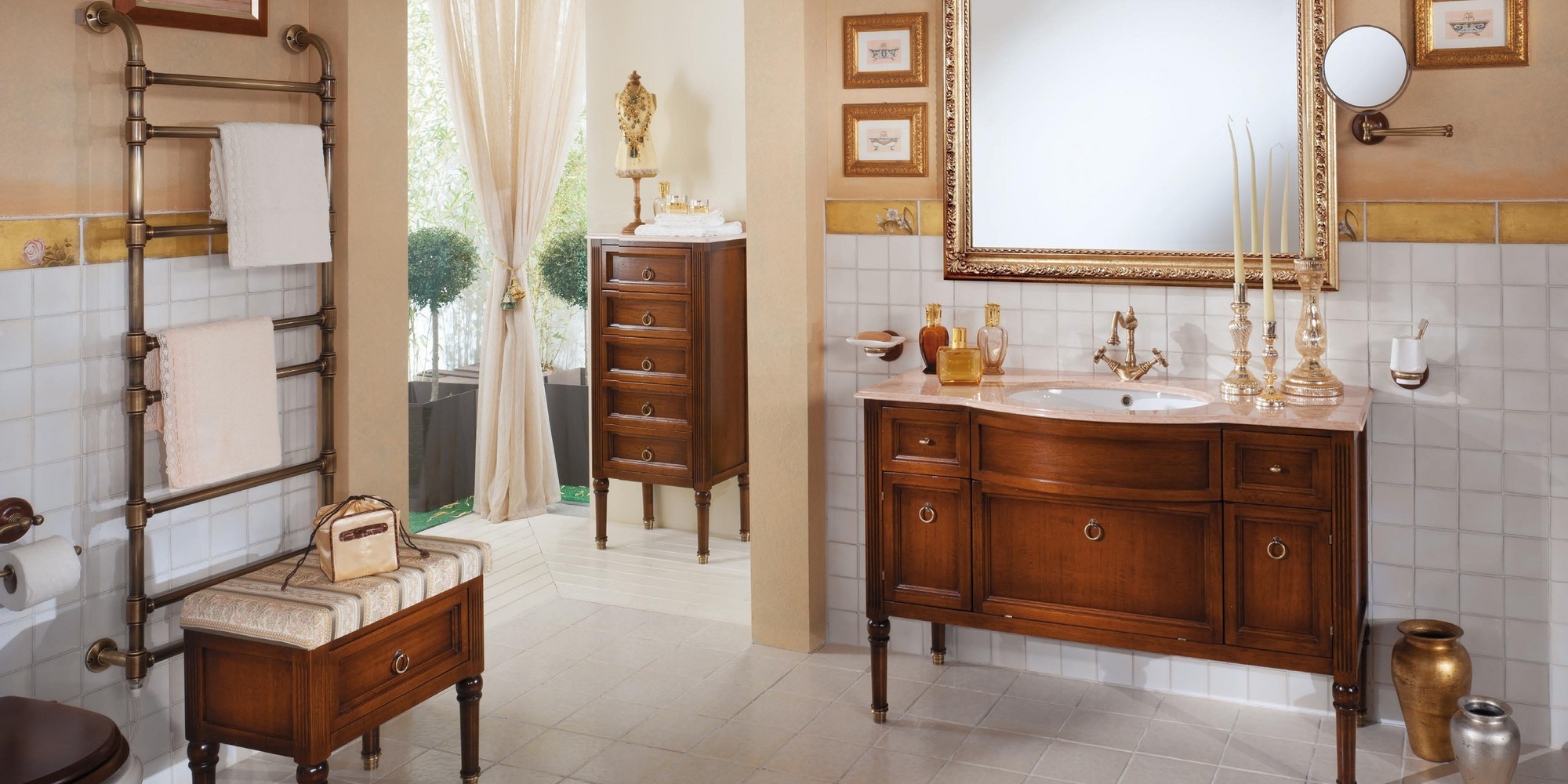 Полотенцесушитель электрический 90428 LINEATRE Scalda asciugaman - Вид №2