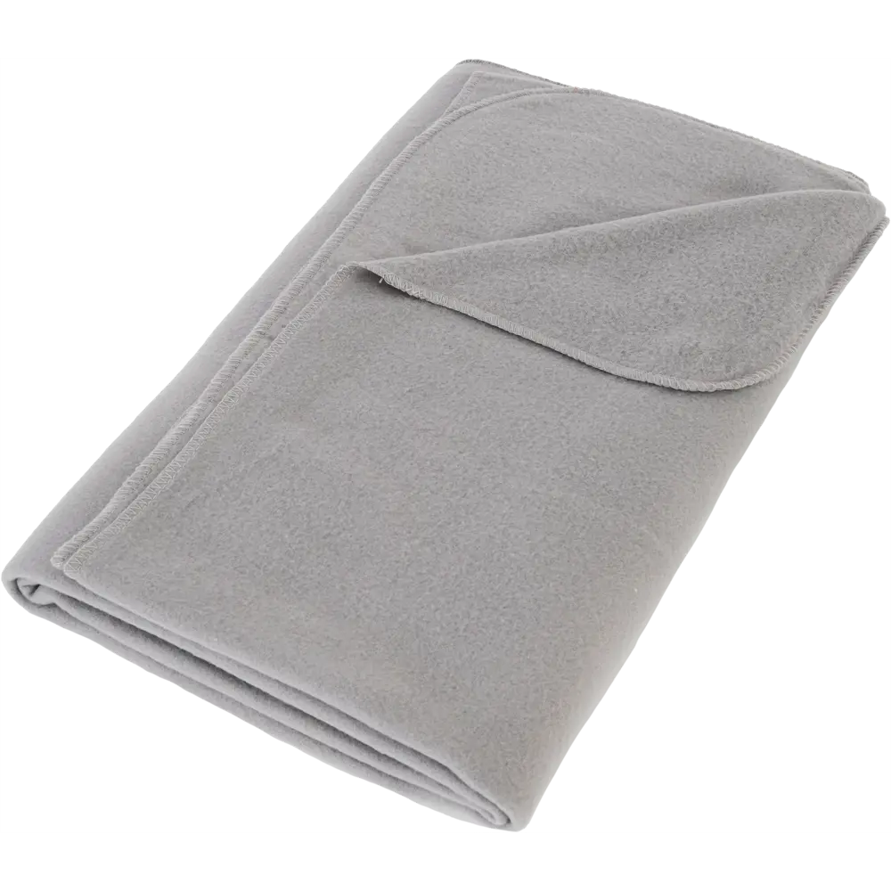 Плед Ario 130x170 см флис цвет серый Santreyd STLM-2098870 - Вид №1