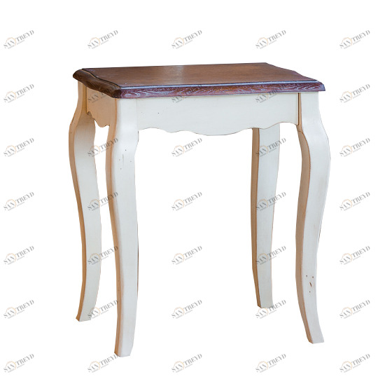 Табурет Mobilier de Maison Белый ДОМАШНЯЯ ОБСТАНОВКА MOBILIER DE MAISON 017197 Белый;коричневый Santreyd 