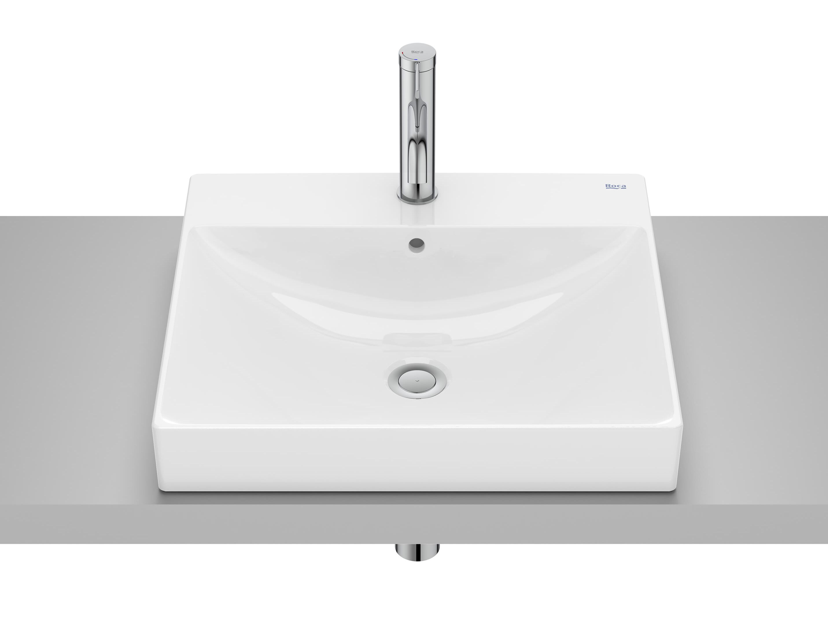 Керамическая прямоугольная одиночная раковина Roca Ona ARCH-00068519