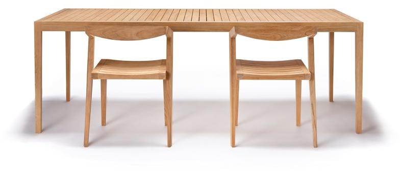 Feelgood Designs Прямоугольный садовый стол из тика Urban sun-id-1455363 - Вид №4