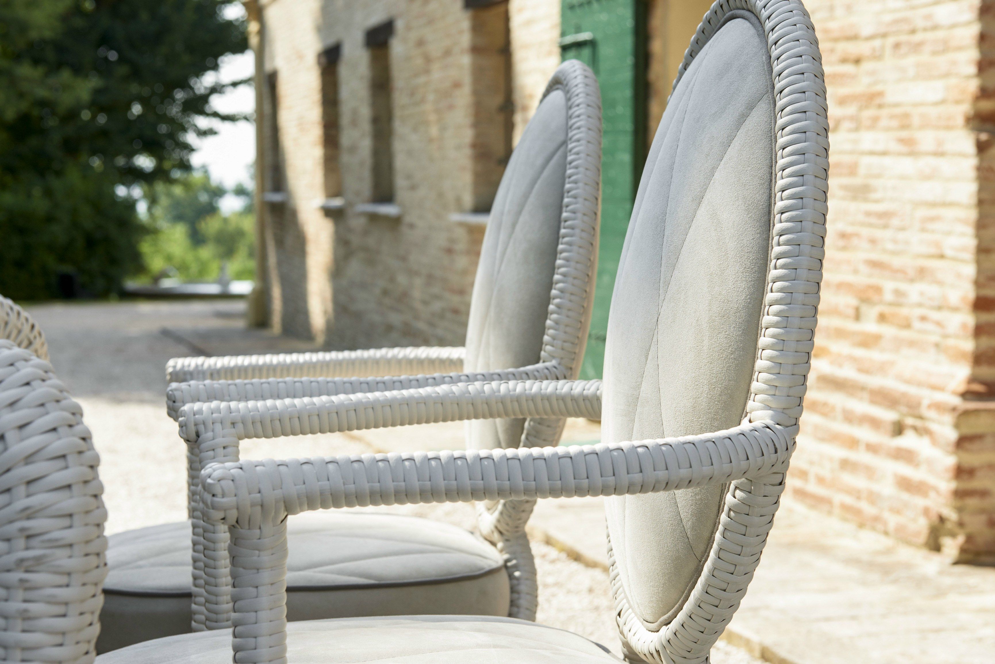 Медальон садовый стул с подлокотниками Samuele Mazza Outdoor Canopo ARCH-00124258 - Вид №4