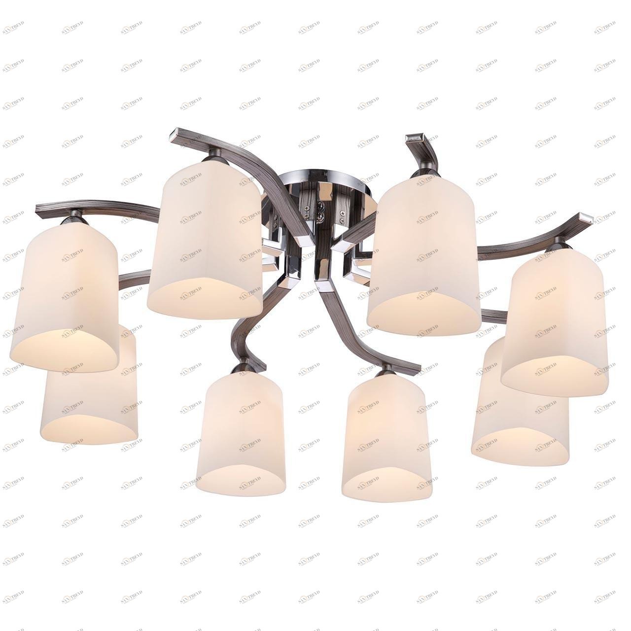 Потолочная люстра Freya Sol FR5454CL-08CH FREYA ДИЗАЙНЕРСКИЕ, SOL 278950 Белый 