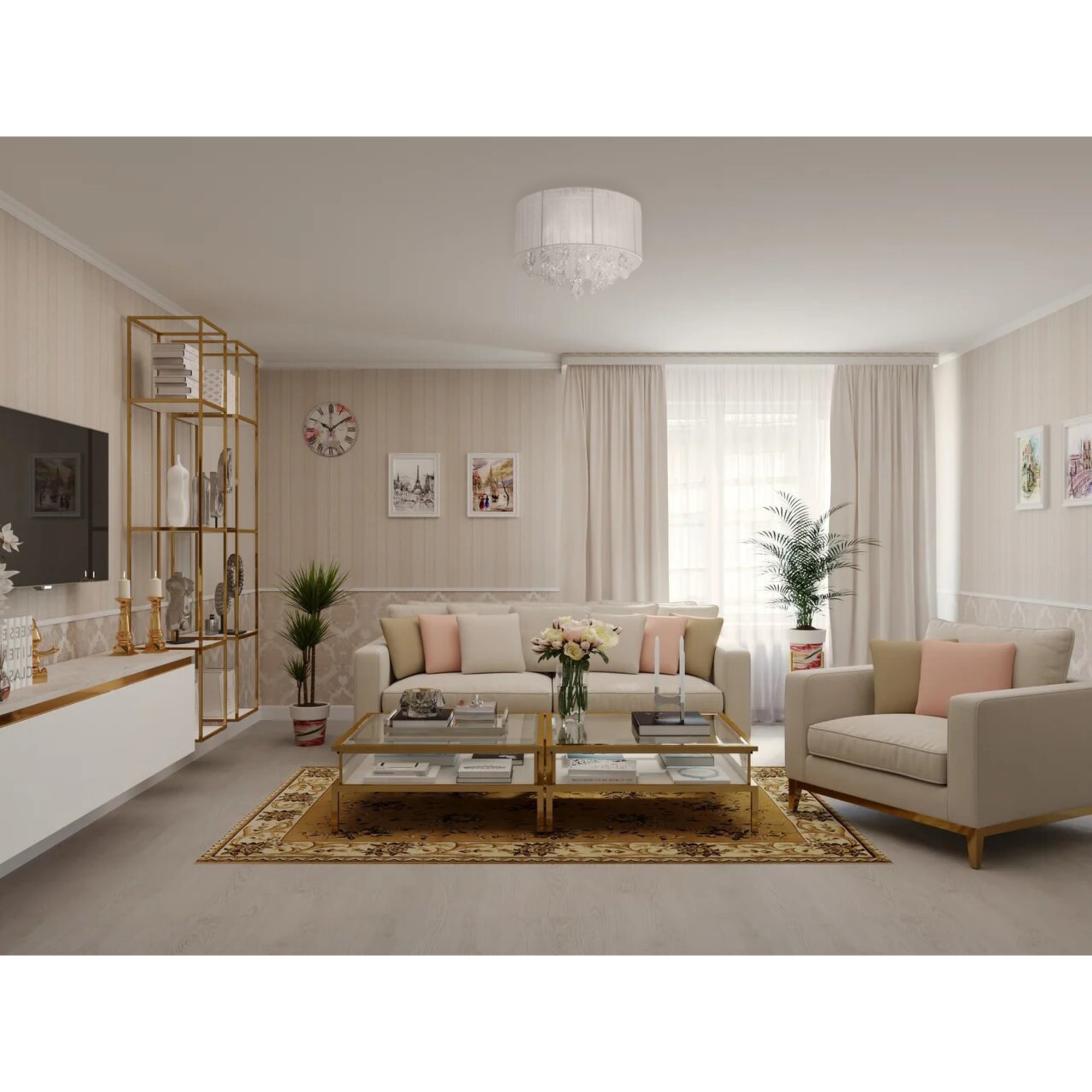 18178659 Молдинг настенный С19/40 200х4 см, полистирол Santreyd  - Вид №4