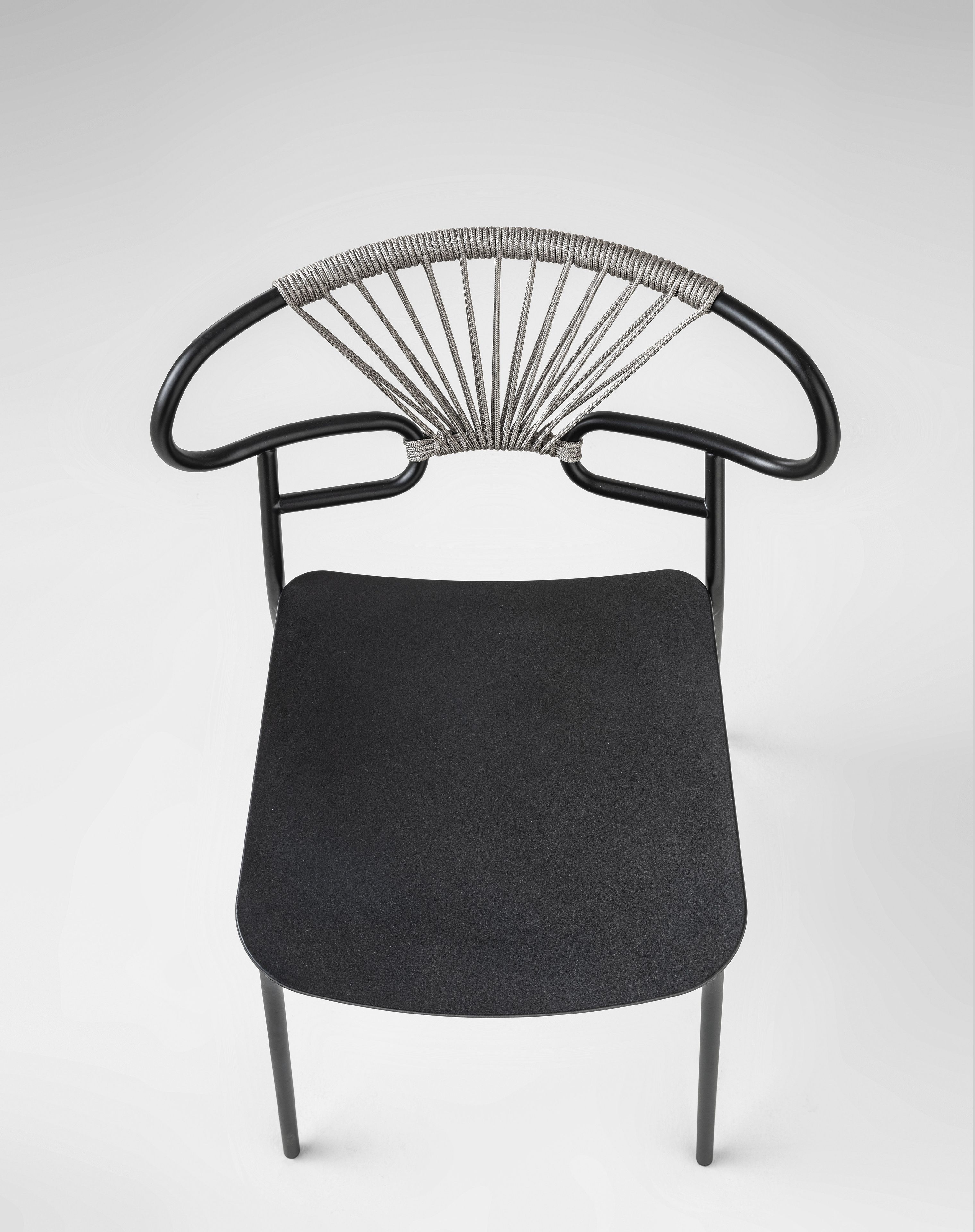 Штабелируемый стул из металла и полиуретана TrabA' Генуя ARCH-00004808 - Вид №2