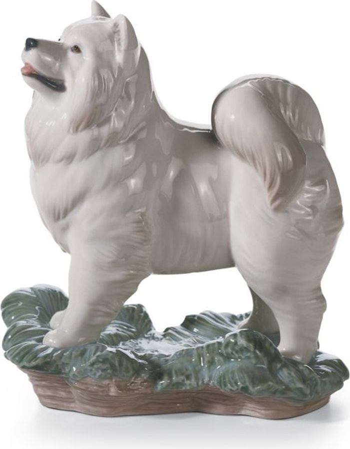 10672545 LLADRO Фигурка Lladro Собака 15x18см, фарфор, белая Фарфор Lladró 