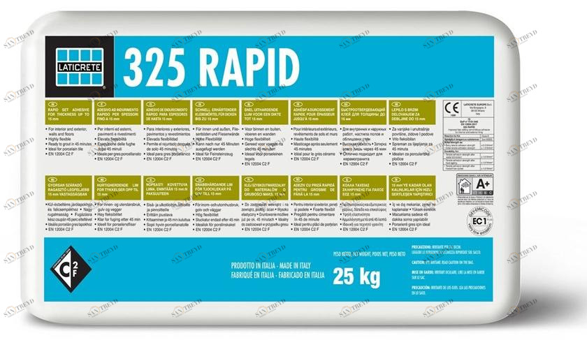 LATICRETE Цементный клей для полов Adesivi e malte 750046