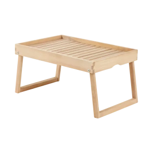 Стол поднос Naterial Solis 55x35 см складной акация светло-коричневый