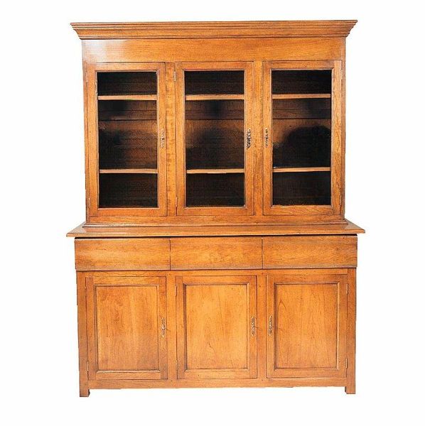 HD345 Застекленный буфет Louis Philippe ijlbrown 