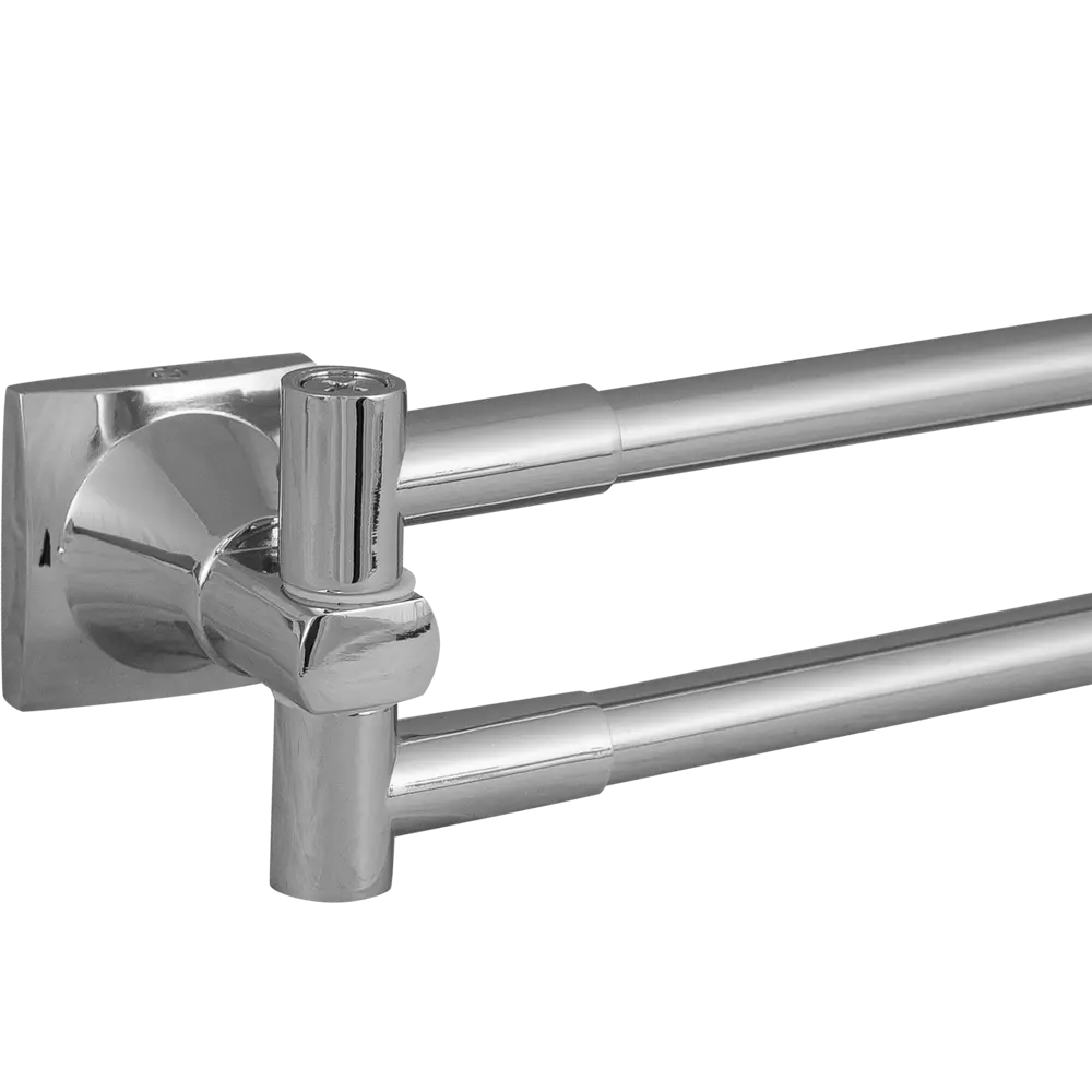 Полотенцедержатель Grampus «Ocean» двойной поворотный сплав цвет хром STLM-2100823 - Вид №1