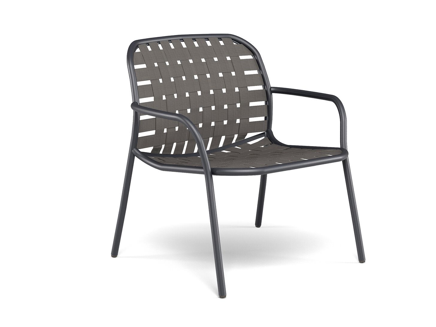 Штабелируемое садовое кресло с подлокотниками emu двор ARCH-00075552