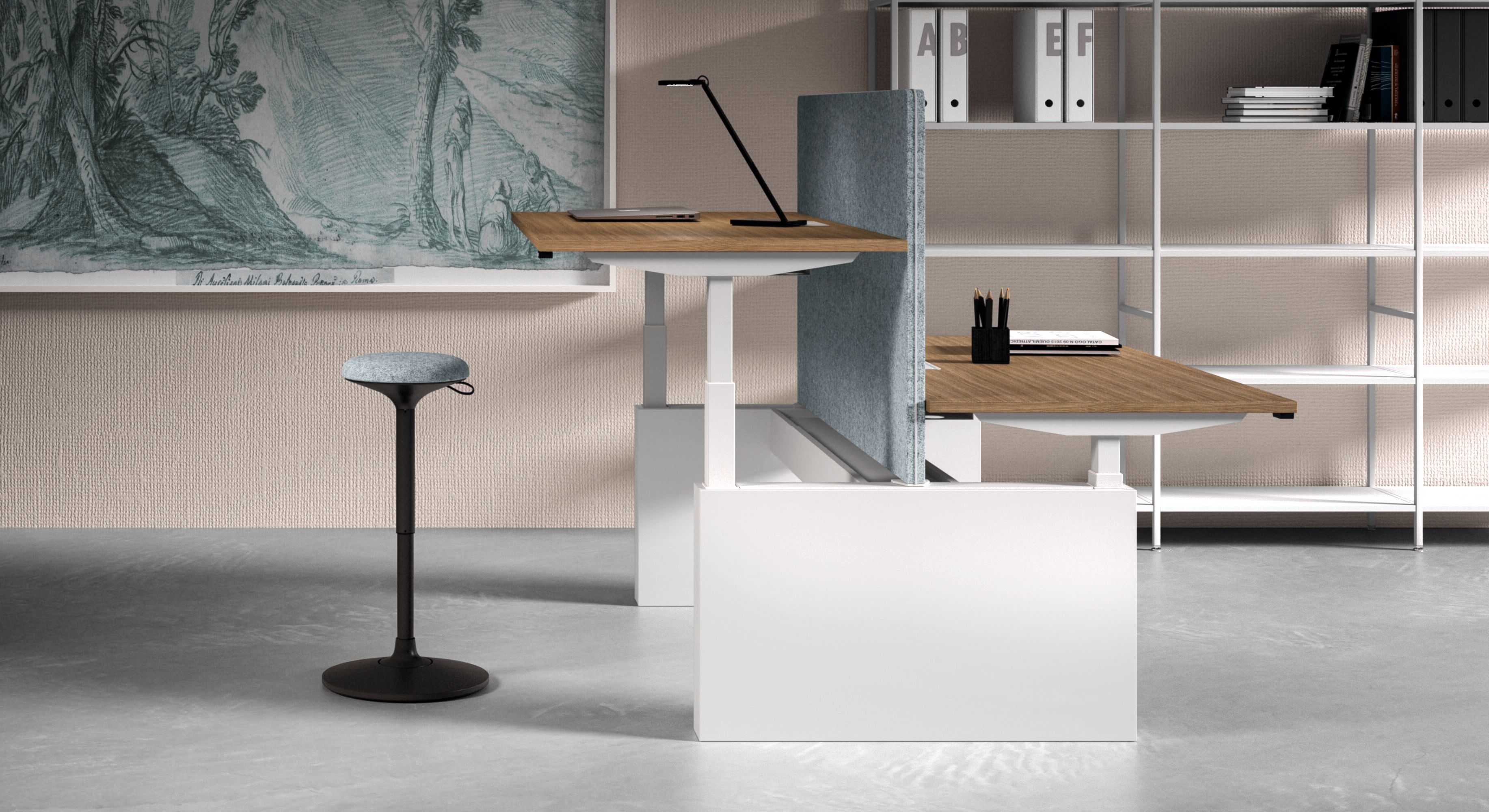 Рабочая станция в облагороженном Bralco Winglet ARCH-00029839 - Вид №1