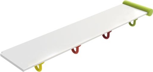 800.03.413 Удлинительная полка с крючками, 4 места HEWI Kids - Вид №4