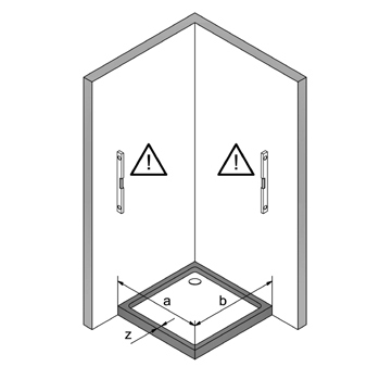 B9912ULUTR Zenith Сollection душевая зона  Samo 36368 - Вид №1