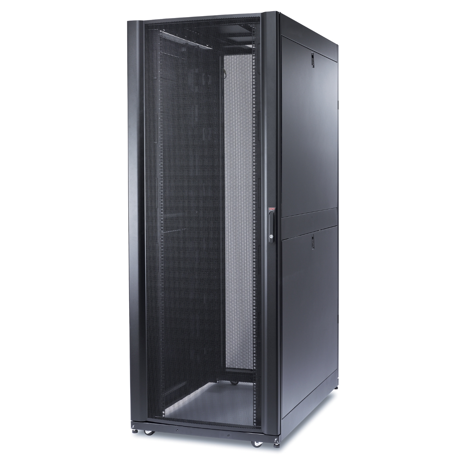 AR3357W Шкаф NetShelter SX 48U, ширина 750 мм х глубина 1200 мм, с боковыми панелями, белый SE Schneider Electric 