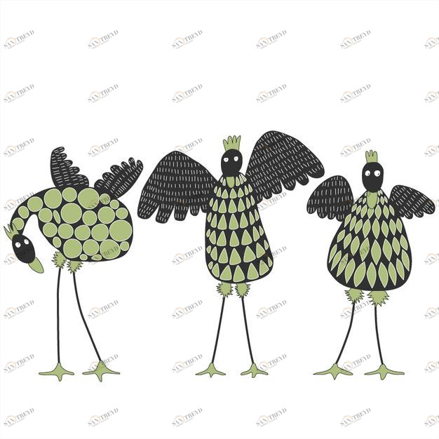 CONCEPTUWALL Клейкое оформление на флизелиновой бумаге Poulettes sun-id-1408422