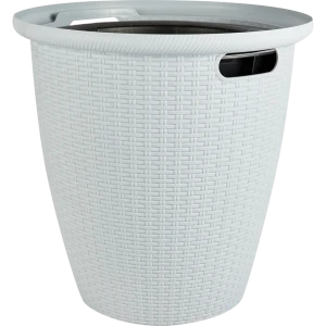 Кашпо для цветов Ingreen Rattan ø47 см v50 л пластик серый