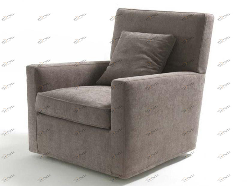 Frigerio Salotti Кресло из ткани со съемным чехлом с подлокотниками Esther sun-id-1480037