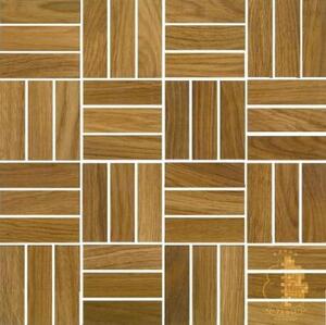 Мозаика и 3D панели из дерева Tarsi Паркет 302 Дуб Селект (Гладкая) 331х331 мм.
