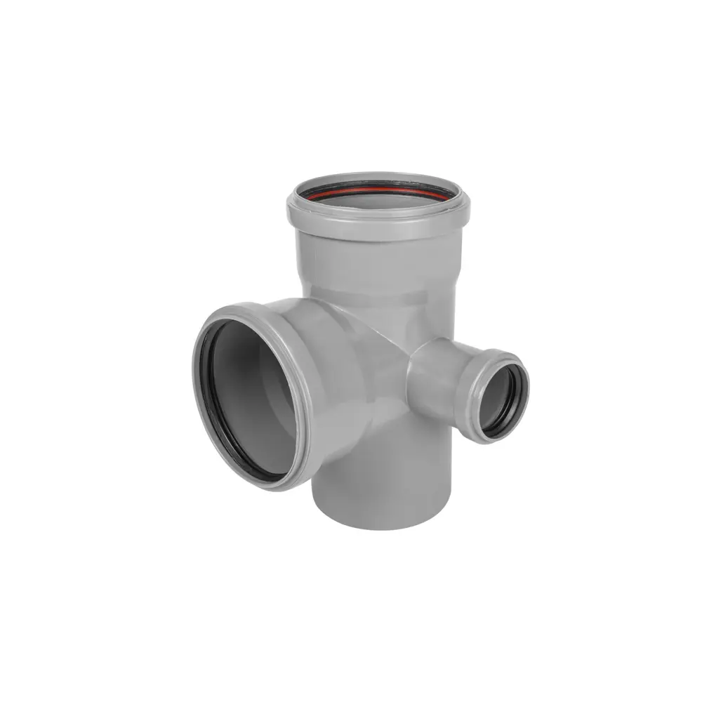 Крестовина двухплоскостная Pro Aqua 110x110x50/87° правая полипропилен STLM-2127371 - Вид №1