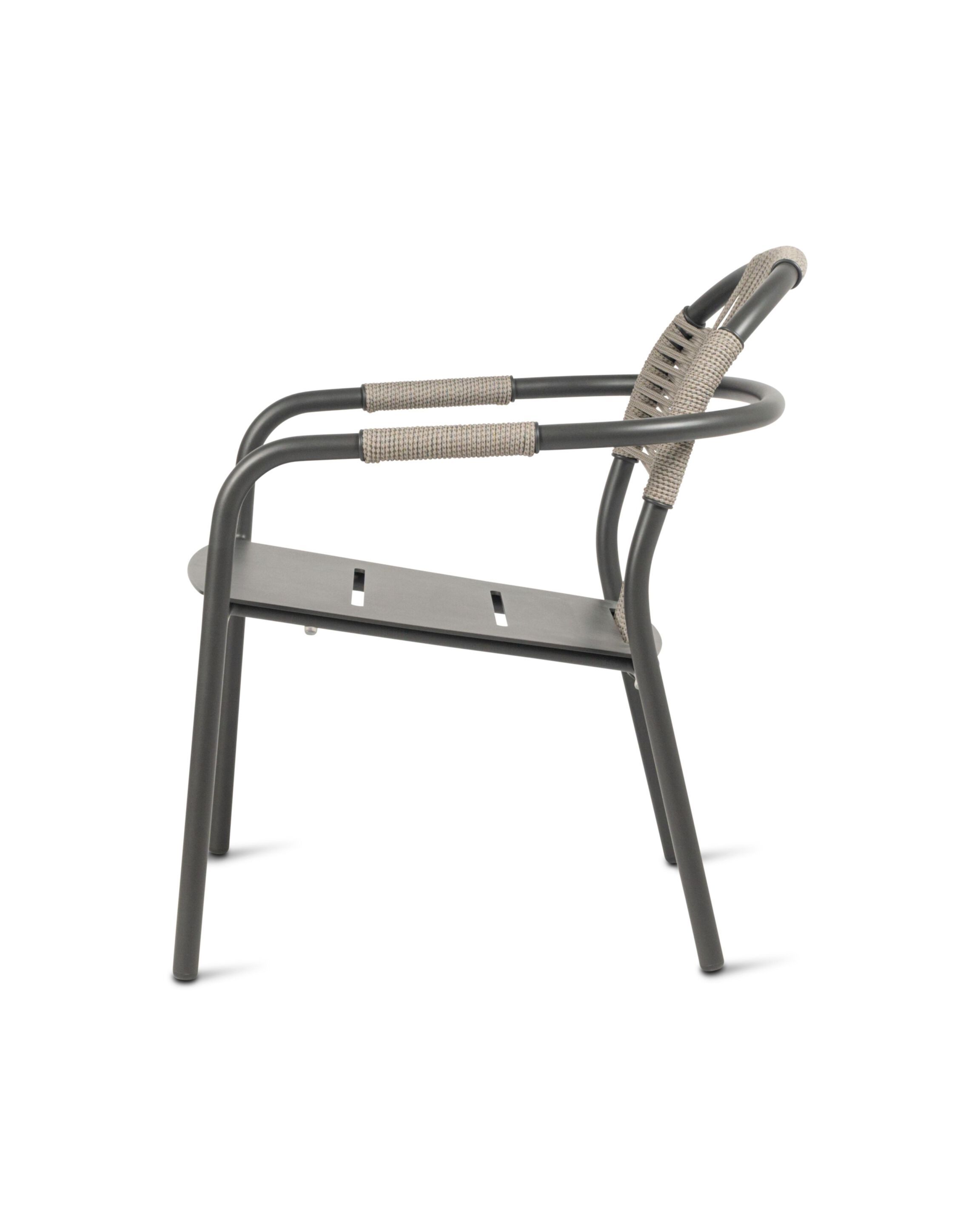 Алюминиевый штабелируемый садовый стул с порошковым покрытием Vincent sheppard Cleo ARCH-00013543 - Вид №14