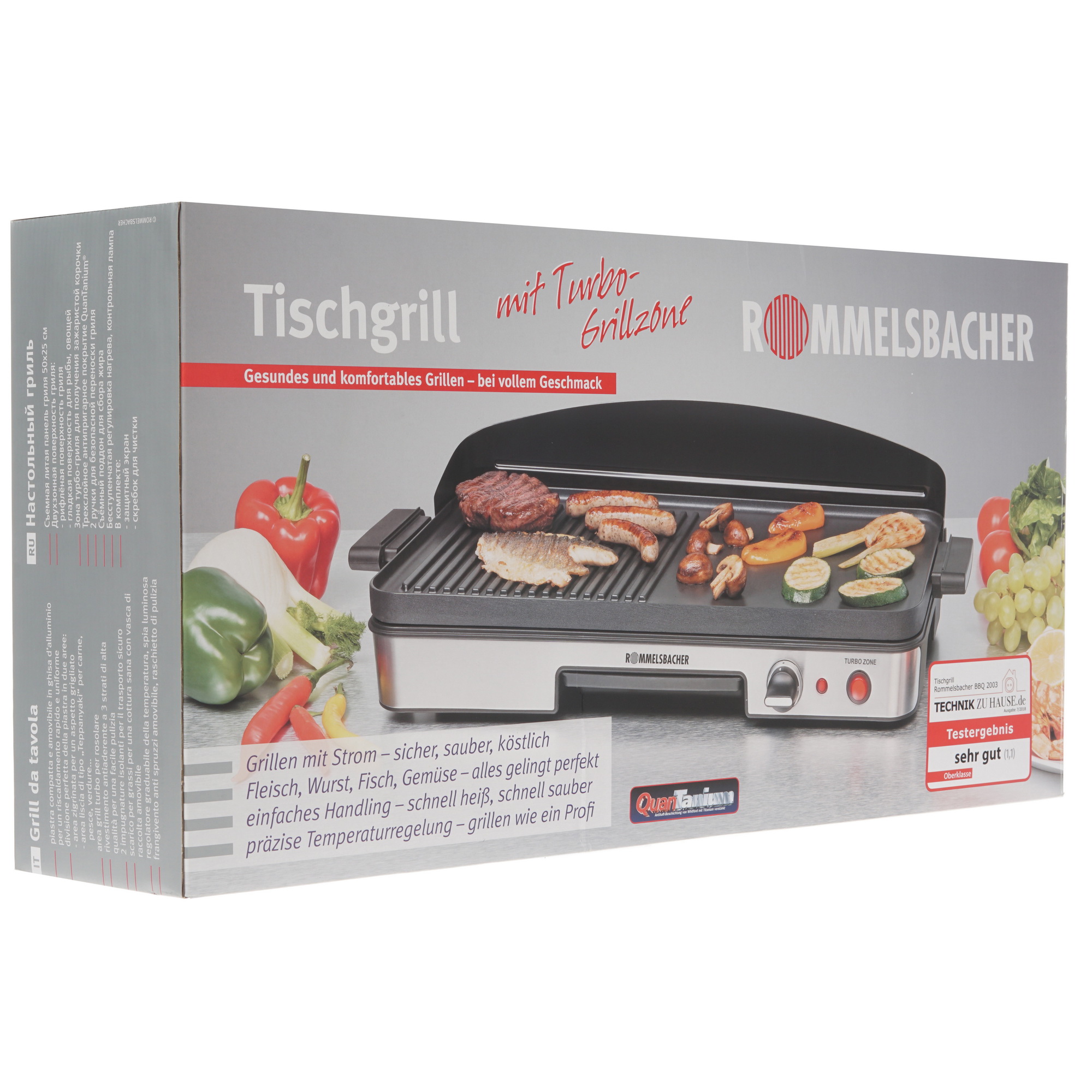 8159733 Гриль Rommelsbacher BBQ 2003 серебристый STDN-0038827 - Вид №6