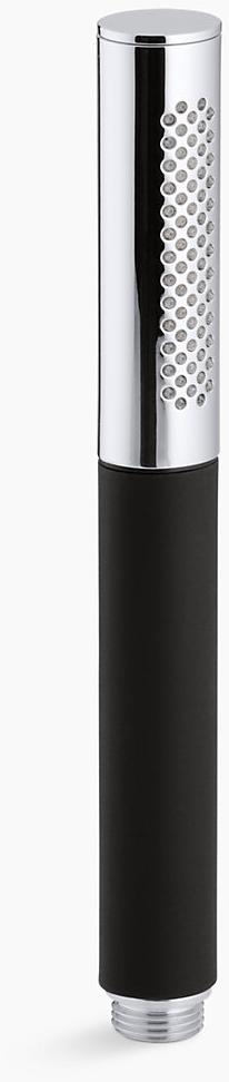 KOHLER Shift Ellipse Multifunction ручной душ 2,5 галлона в минуту с черной ручкой K-10257-BN  - Вид №1