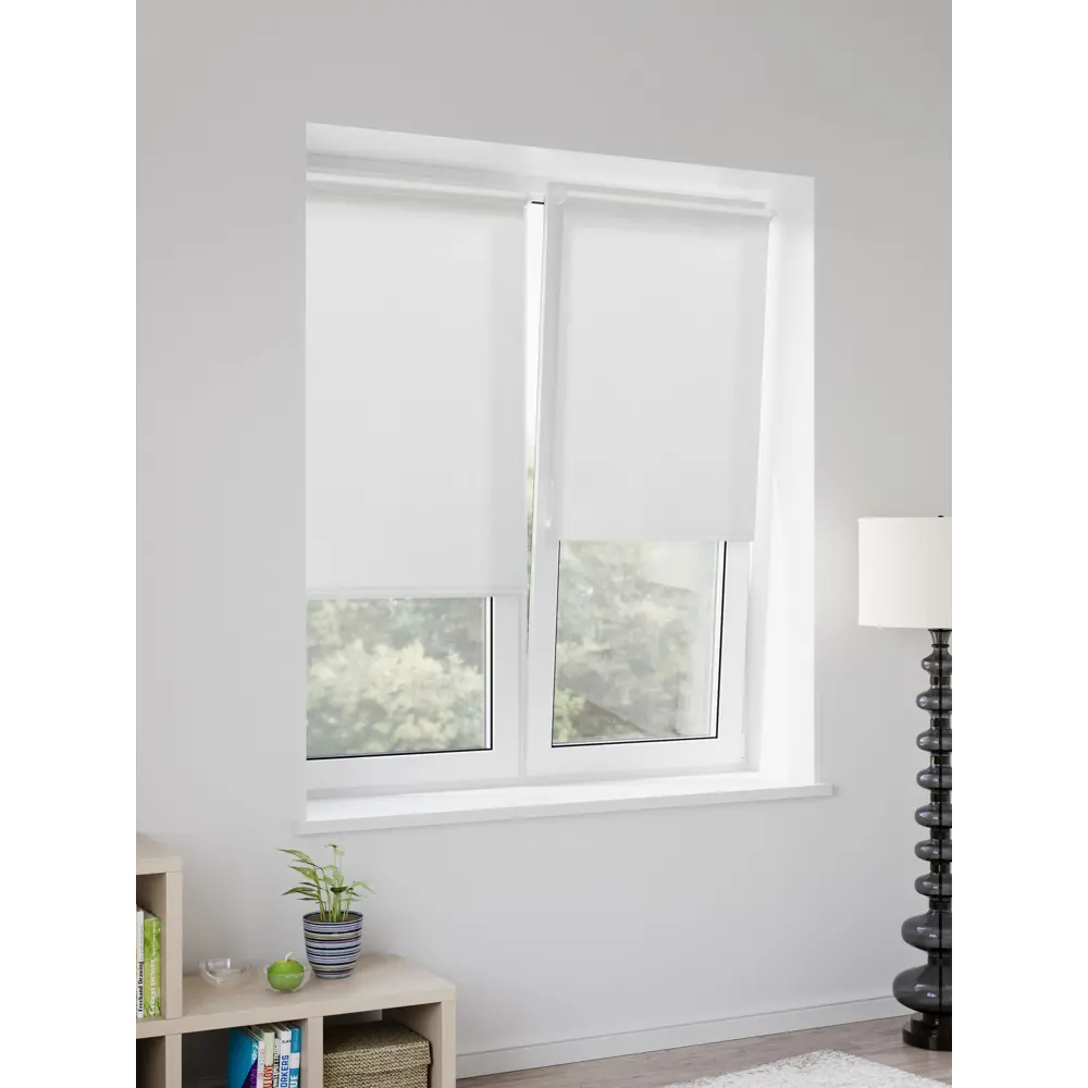 Рулонная штора MIAMOZA белая 70×160 см с боковой цепочкой 86906809 STLM-1060264 - Вид №6