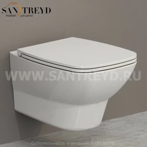 DAS03BI Подвесной унитаз настенный Белый Ceramica Globo DAILY Италия