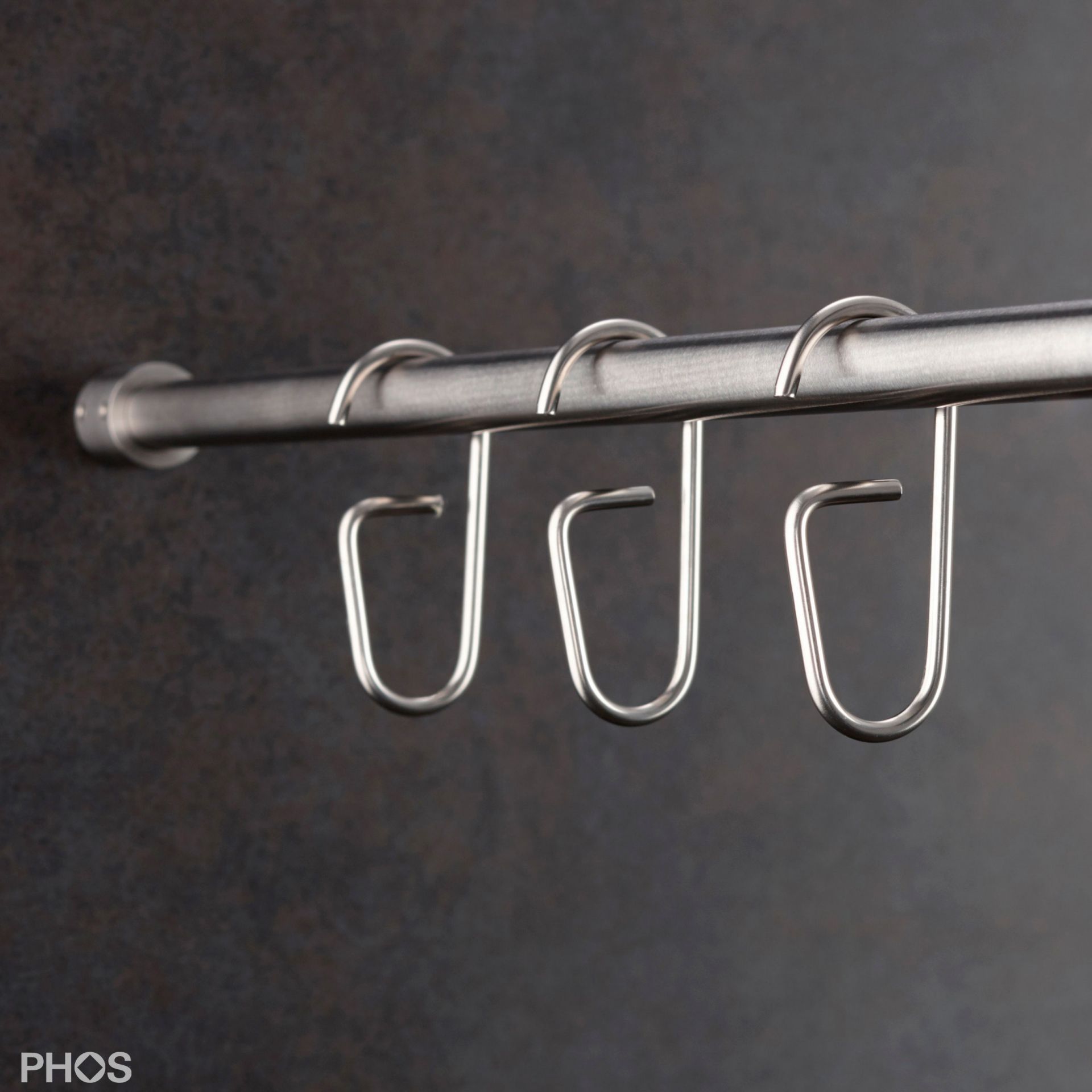 HKD20 Пропускной крючок для гардинного стержня ø20 мм PHOS  - Вид №1