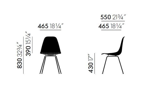 Стул из полипропилена VITRA Eames Plastic Chair ARCH-00119724 - Вид №11