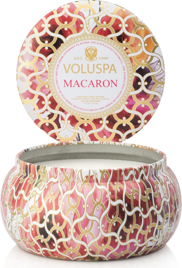 10664255 VOLUSPA Ароматическая свеча Voluspa "Миндальное печенье", с 2 фитилями, 312гр 