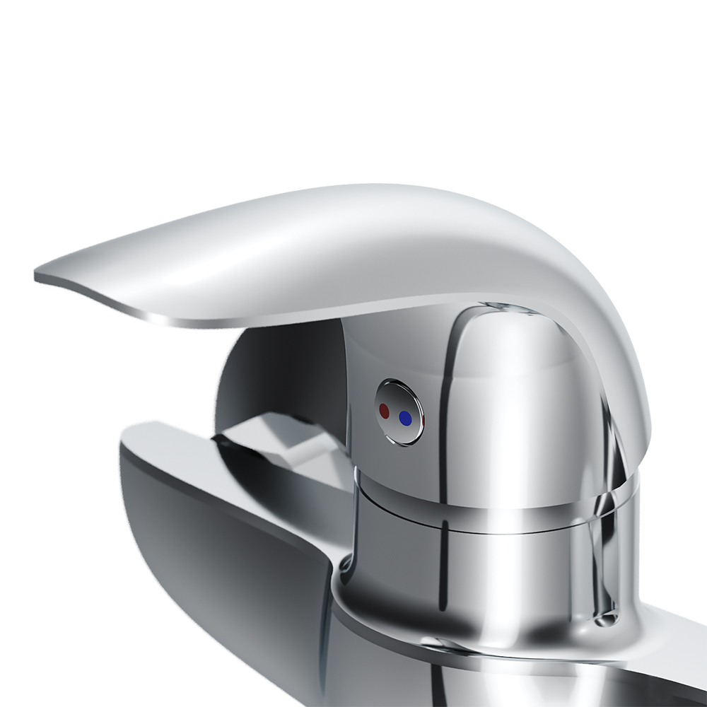 319500000 смеситель для ванны/душа с универсальным изливом 350 мм ручным душем Damixa Palace Bit  - Вид №5