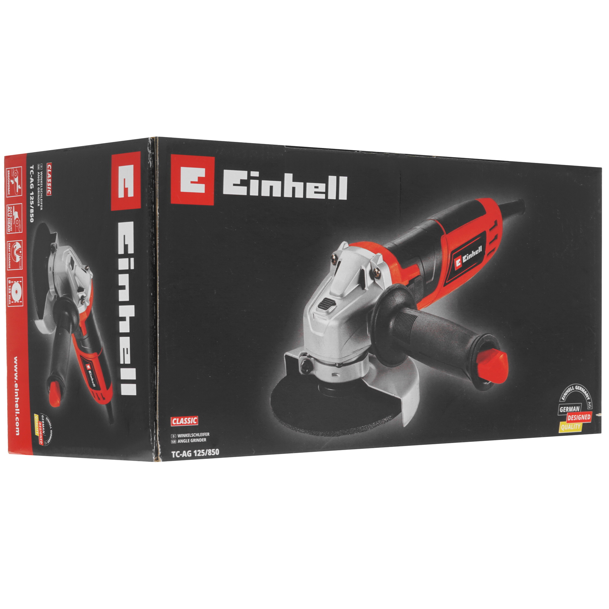 Углошлифовальная машина (УШМ) Einhell TC-AG 125/850 5346596 STDN-0142236 - Вид №7